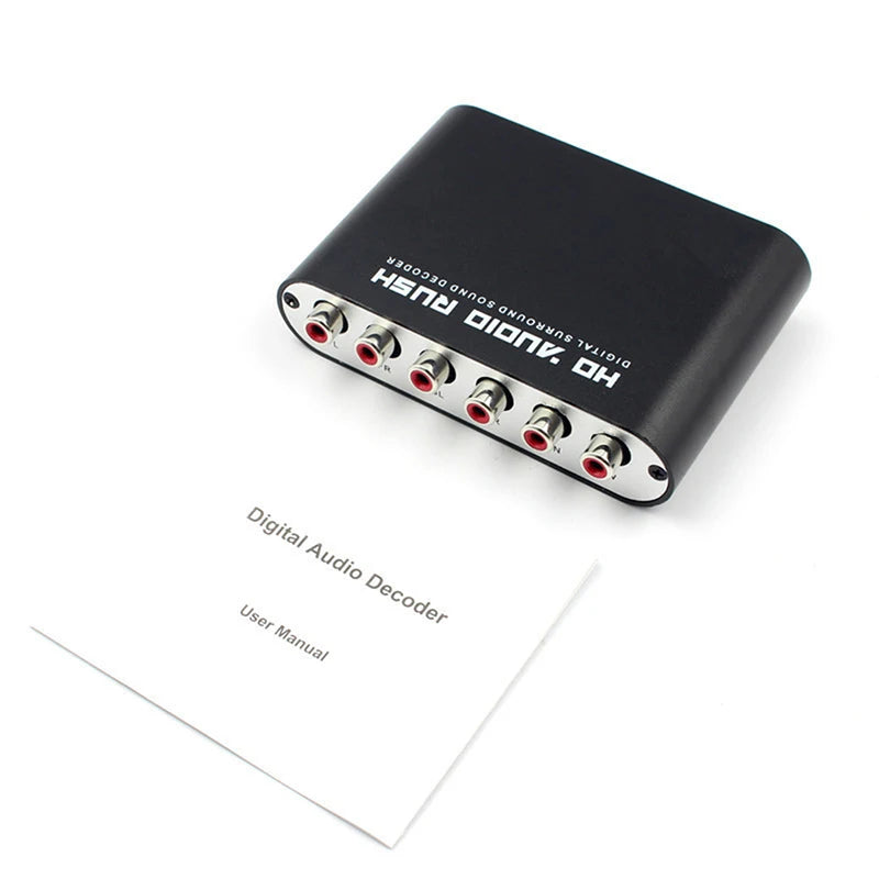 5.1 Audio Gear AC-3 Digital Audio Converter LPCM To Digital Audio Decoder