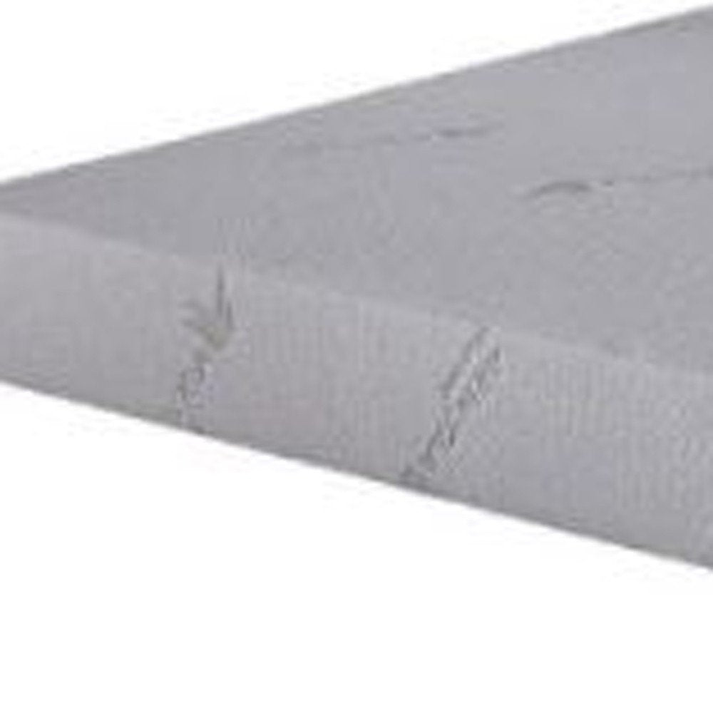 6" Twin Aloe Vera Infused Medium Memory Foam Mattress