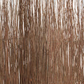 84" Brown Wood Folding Three Panel Screen Room Divider in a home interior