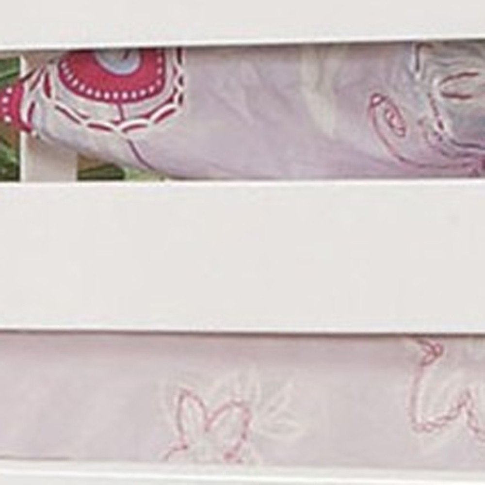White Twin Over Twin Bunk Bed on a white background
