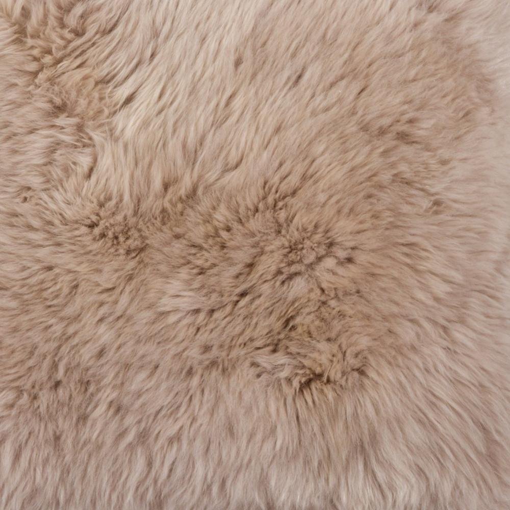 Close-up of 17" X 17" White Synthetic Solid Color Pad showing the surface texture.