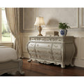 73" Off White Solid Wood Nine Drawer Double Dresser