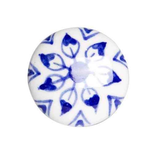 1.5" X 1.5" X 1.5" Ceramic Metal Multicolor 12 Pack Knob. Cabinet knobs isolated on a plain white background, showing a white ceramic surface.