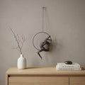 Athletic Man Hanging Ring Sculpture