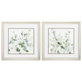 Set Of Two Champagne Wall Decor on a white background