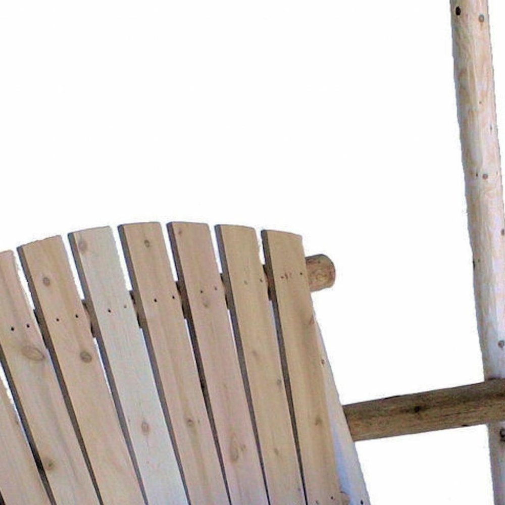 48" X 24" X 48"  Natural Wood Porch Swing