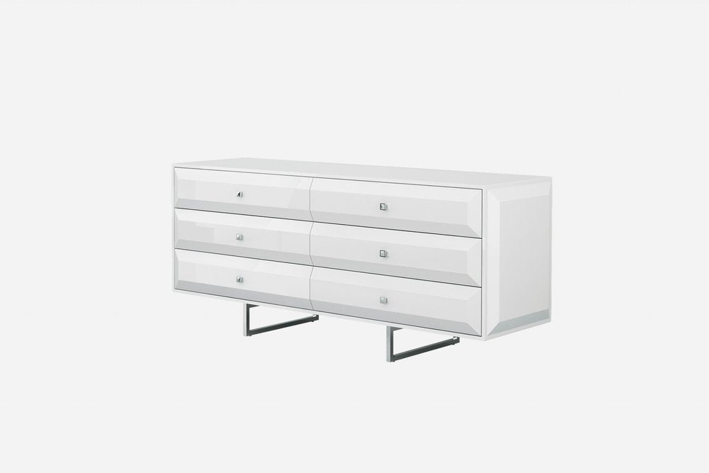 72 X 21 X 31 White Double Dresser Extension