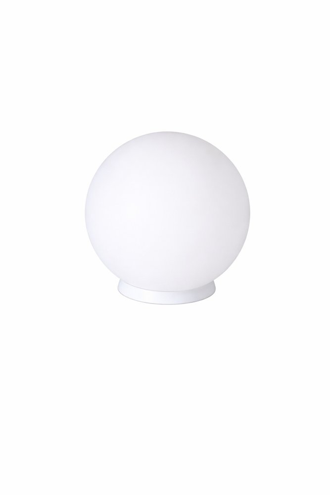 7" White Baseball Globe Lamp With Novelty