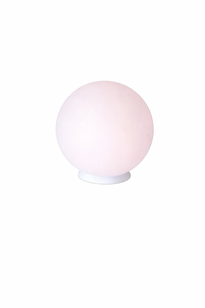 7" White Baseball Globe Lamp With Novelty
