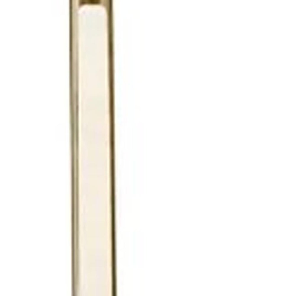 Brass Genuine Marble And Glass Column Floor Lamp