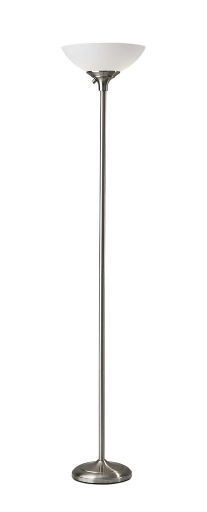 Brass Metal With White Shade on a white background