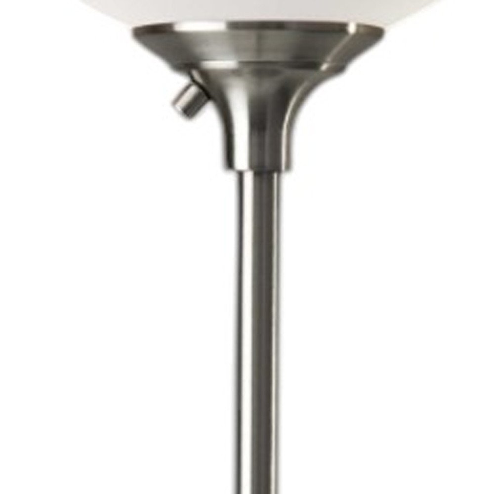 Brass Metal With White Shade on a white background