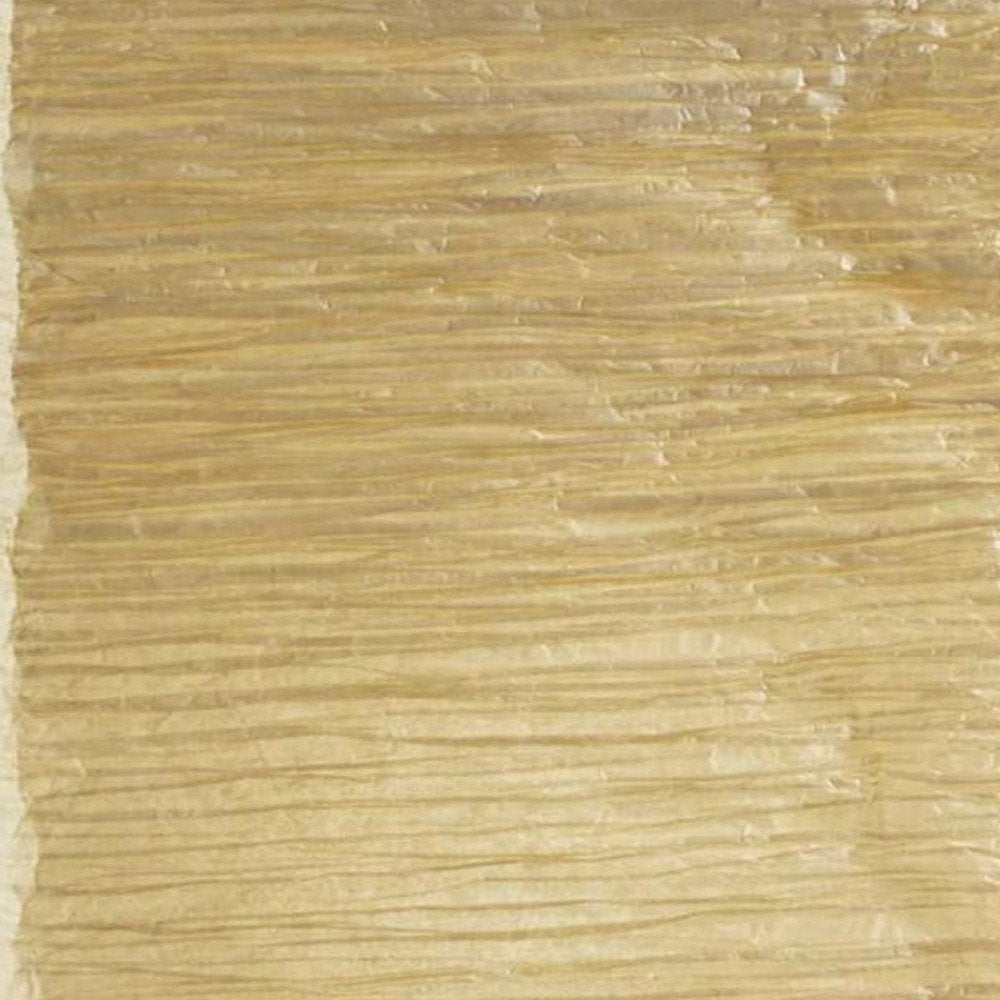 25" Natural Solid Wood And Silver Metal Table Lamp Beige Paper Shade. Table lamp in beige wood.