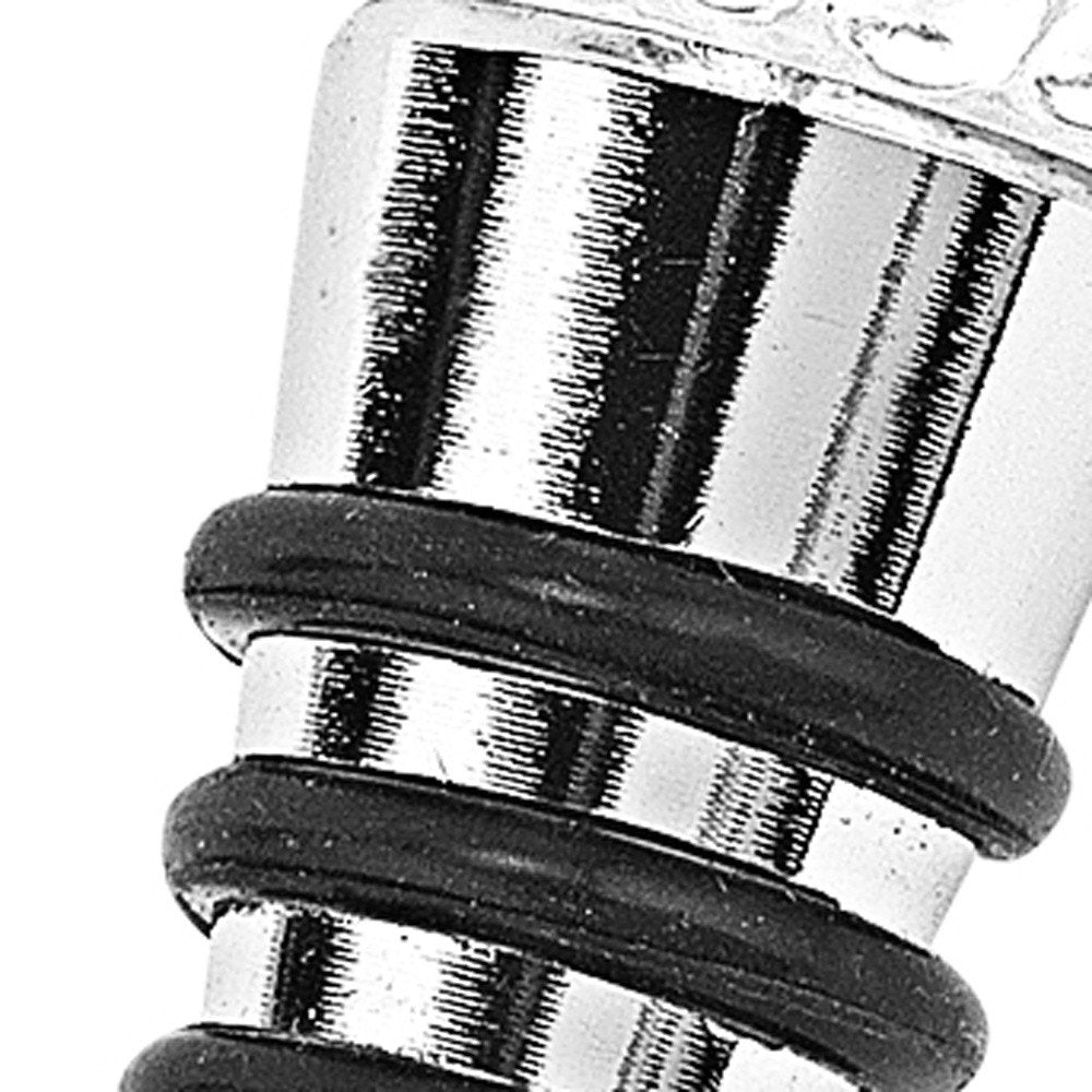 4" Clear Lead Free Crystal Bottle Stopper