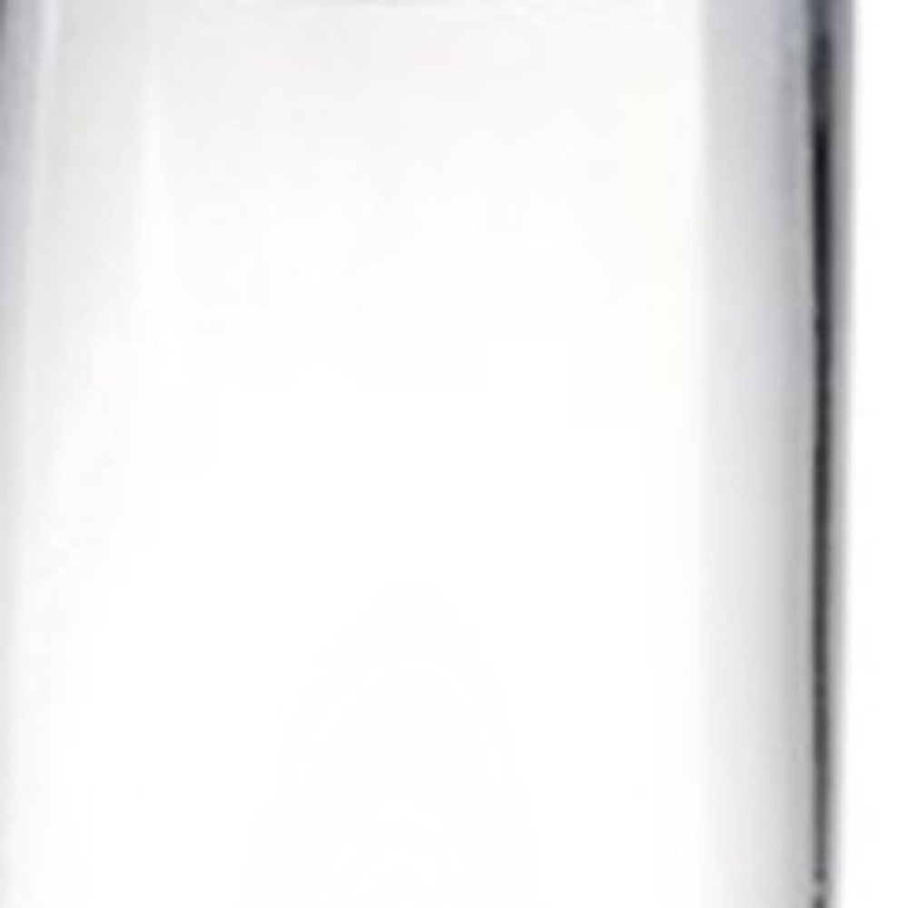 9" Clear Cylindrical Lead Free Crystal Bud Table Vase on a white background