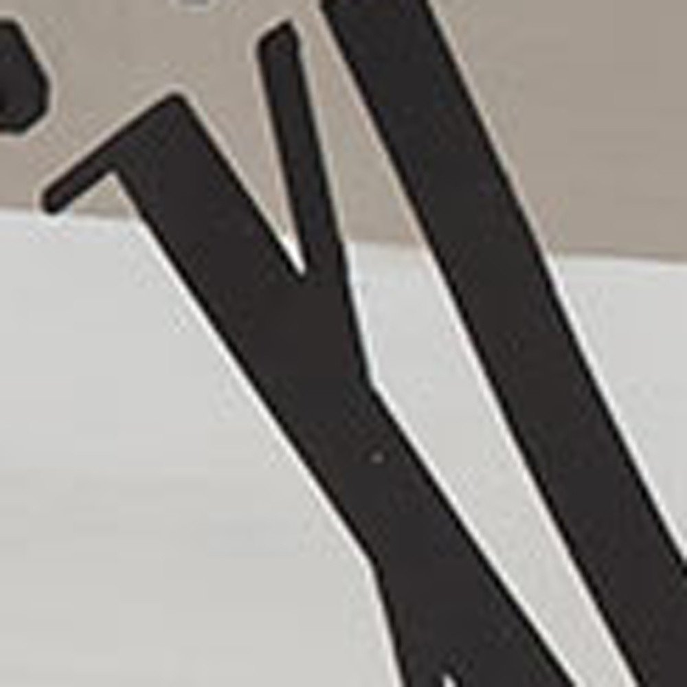3" Gray And White Metal Analog Round Wall Clock close-up highlighting the white metal surface.