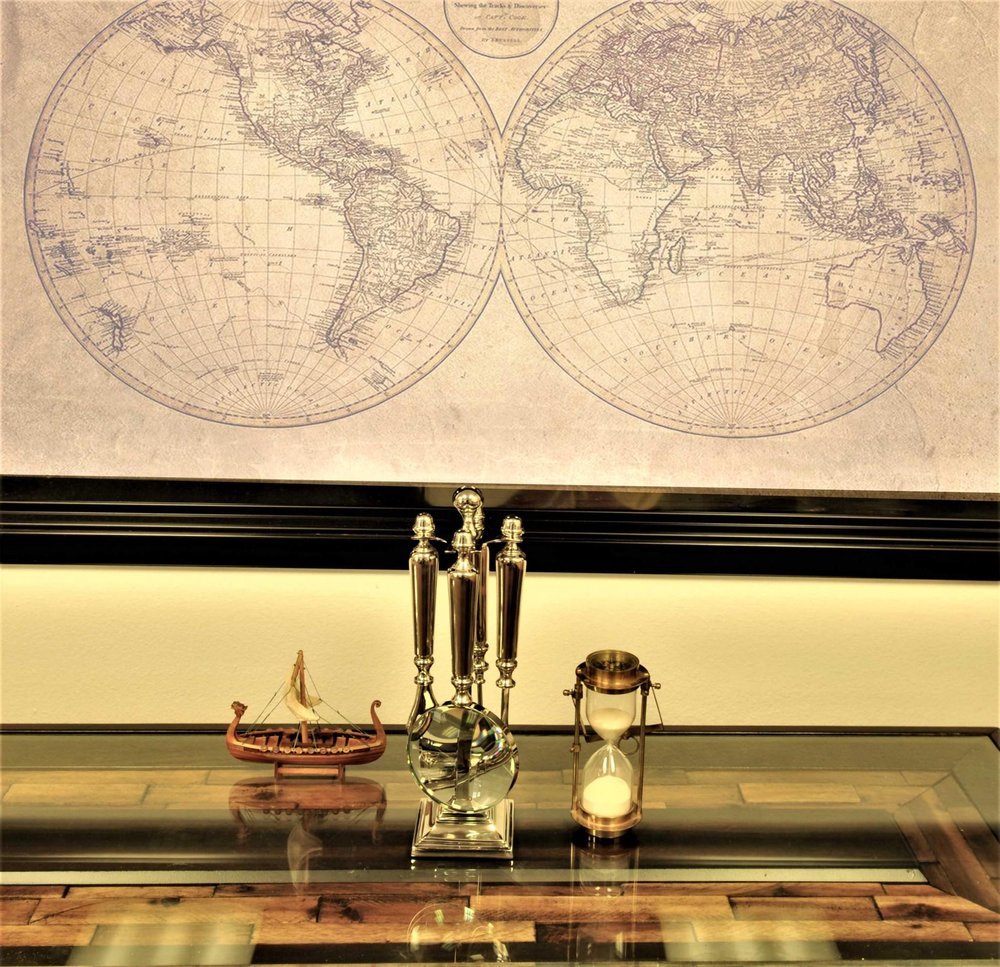 Magnifying Glass Letter Opener Bottle Opener And Candle Snuffer Set