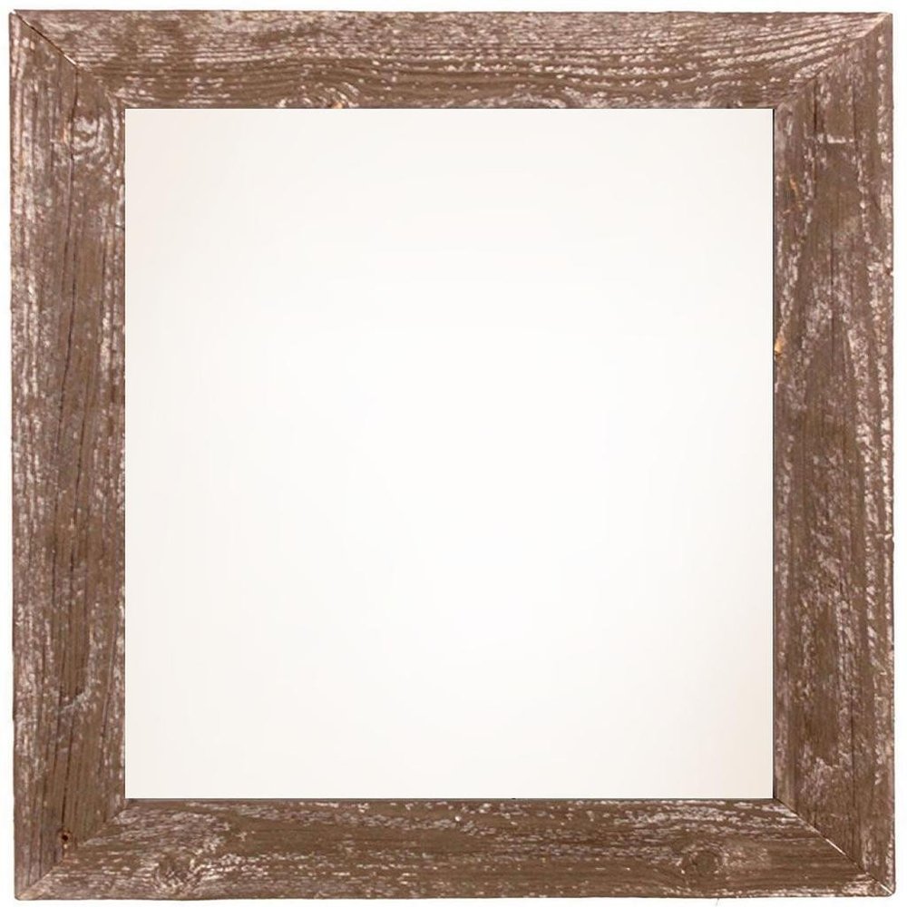 6" x 6" Brown Solid Wood Tabletop Picture Frame. Picture frame in brown wood.
