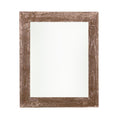 8" x 8" Gray Reclaimed Wood Tabletop Picture Frame on a white background