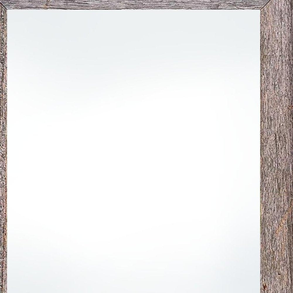 4" x 6" Gray Solid Wood Tabletop Picture Frame - with This Frame In Living Rooms. Picture frame isolated on a plain white background, in a gray wood finish.