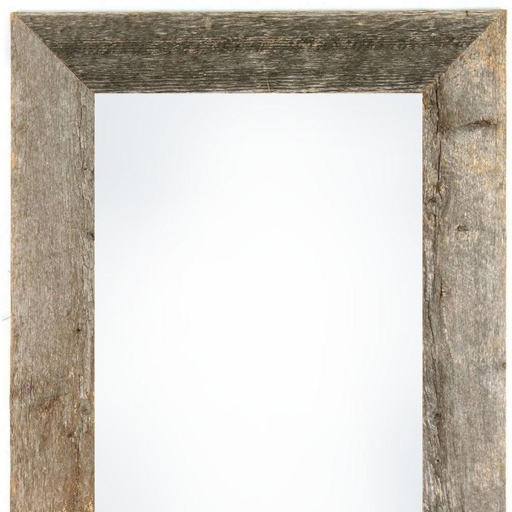 8.5" x 11" Gray Solid Wood Tabletop Picture Frame - 14.10" H x 11.80" W x 3.70" D on a white background