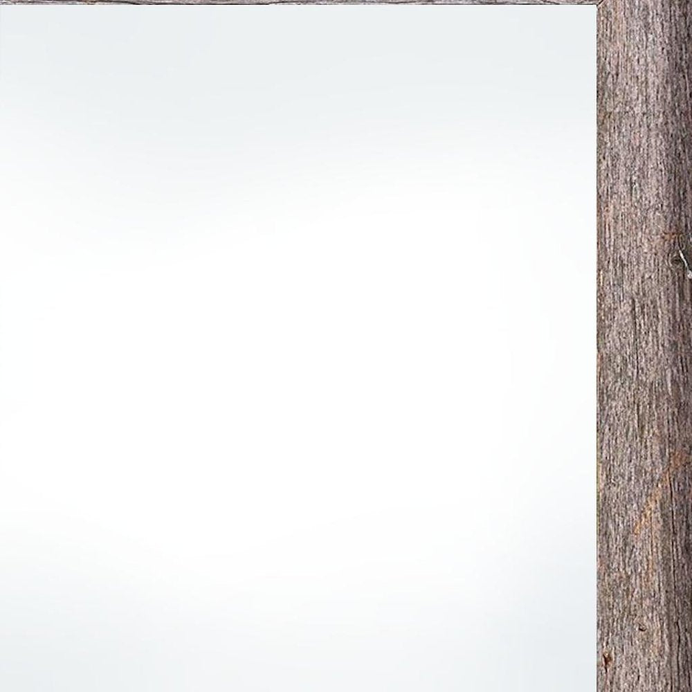 8" x 10" Gray Solid Wood Tabletop Picture Frame - 14.00" H x 11.00" W x 2.00" D on a white background