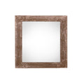 8" x 8" Espresso Solid Wood Tabletop Picture Frame on a white background
