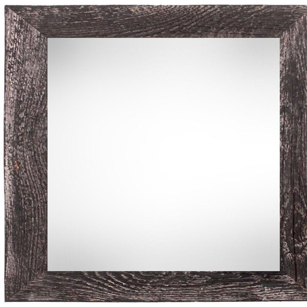 6" x 6" Black Solid Wood Tabletop Picture Frame. Picture frame in black wood.