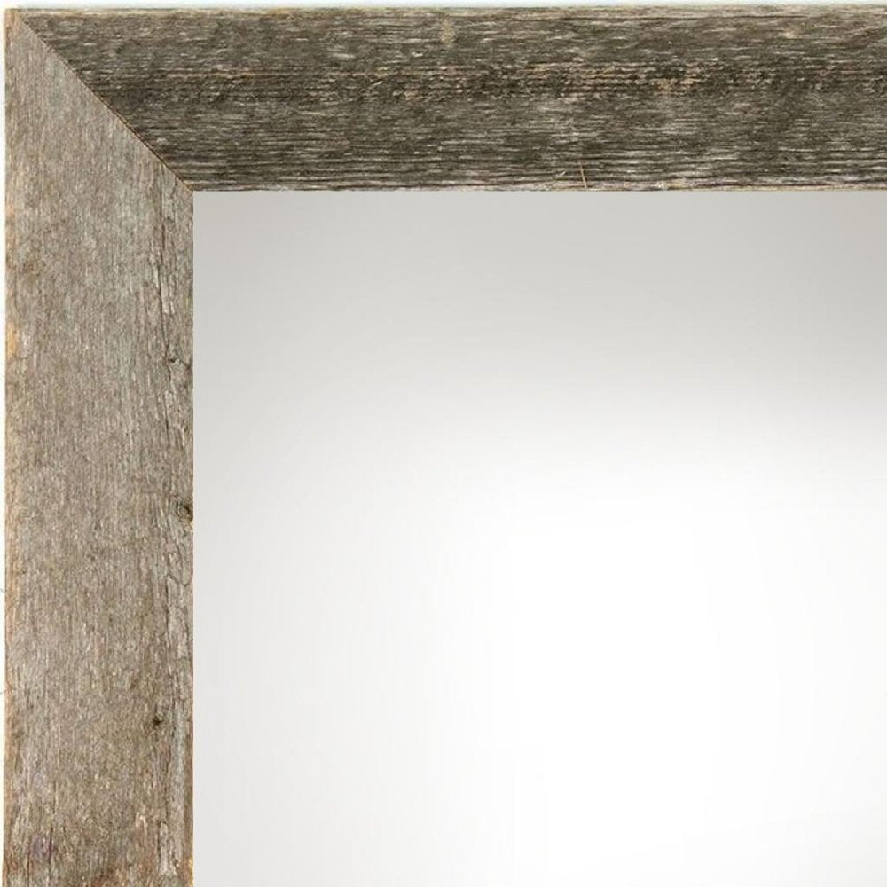 4" x 6" Gray Solid Wood Tabletop Picture Frame - 8.00" H x 7.00" W x 1.00" D