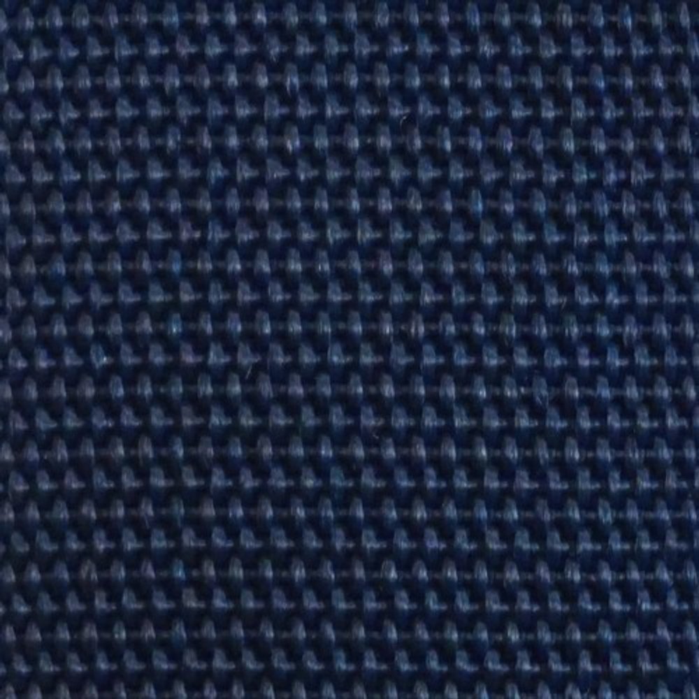 Earth Friendly Navy Blue Folding Luggage Rack With Navy Straps close-up detail