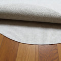 8' Round Beige Non Slip Rug Pad