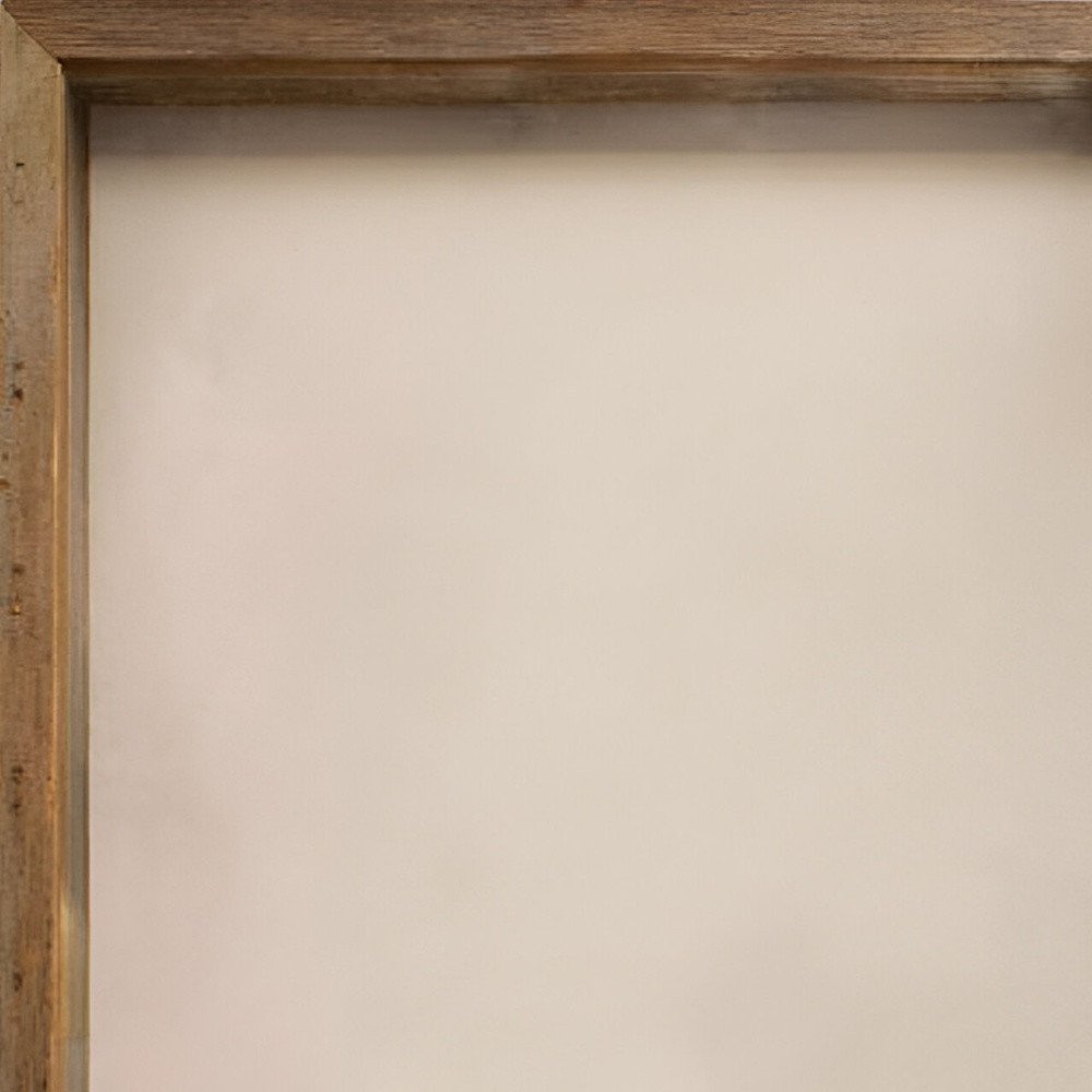 6" x 6" Gray Solid Wood Tabletop Picture Frame - 11.00" H x 11.00" W x 3.00" D