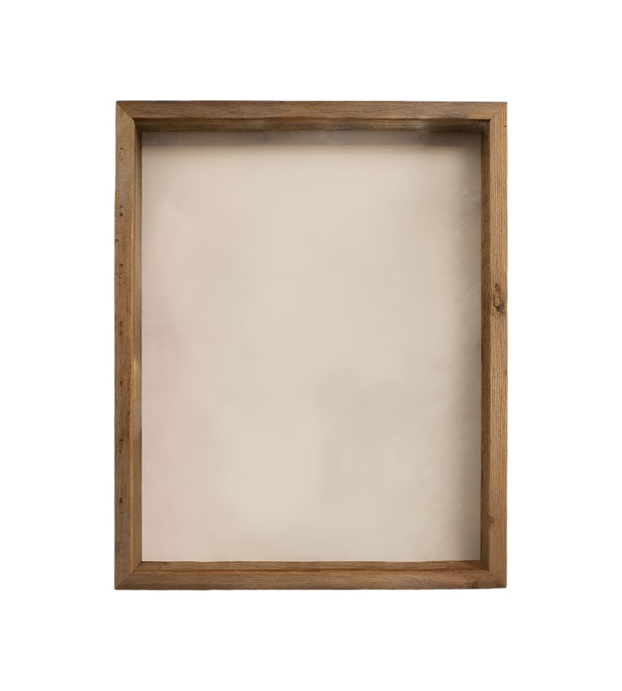 6" x 6" Gray Solid Wood Tabletop Picture Frame - 11.00" H x 11.00" W x 3.00" D