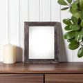 4" x 6" Black Solid Wood Tabletop Picture Frame