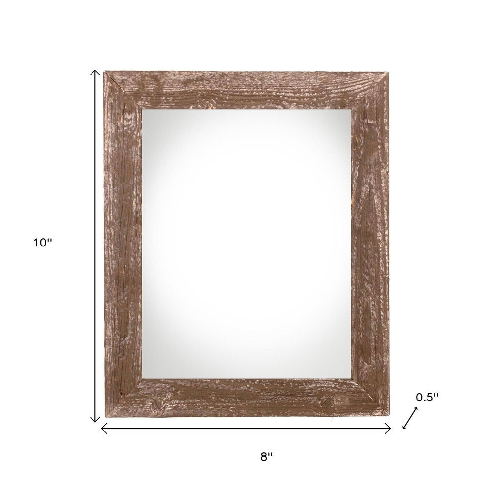5" x 7" Brown Solid Wood Tabletop Picture Frame. Picture frame isolated on a plain white background, showing a brown wood surface.