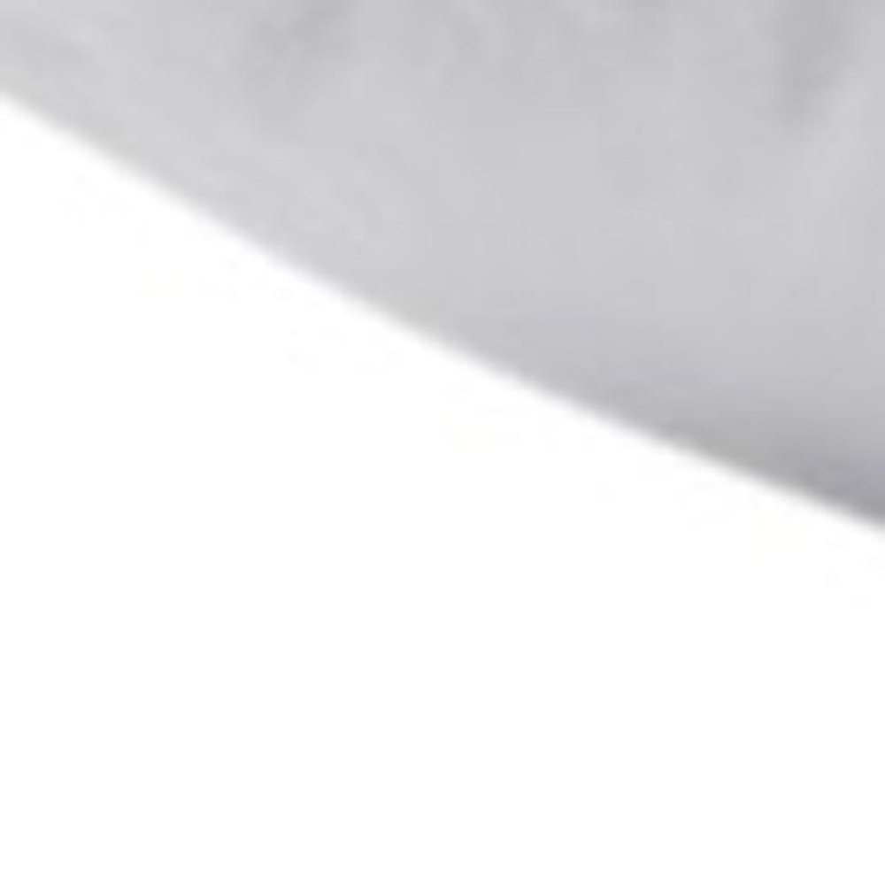 100% Cotton Lux Sateen Down Alternative Medium Hypoallergenic Queen Size Bed Pillow. Bed pillow isolated on a plain white background, finished in light gray cotton.