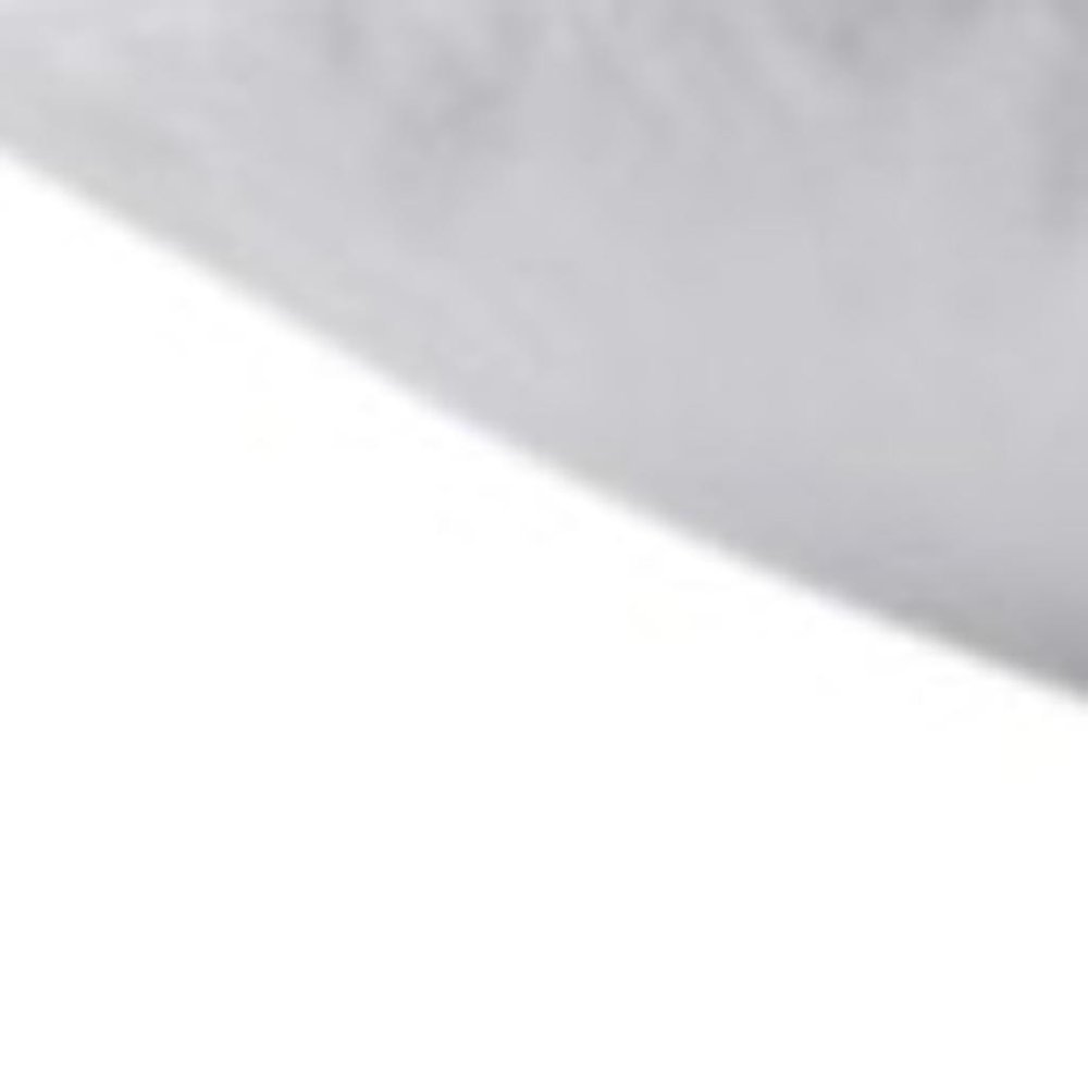 100% Cotton Lux Sateen Down Alternative Medium King Size Bed Pillow. Bed pillow isolated on a plain white background, in a light gray cotton finish.