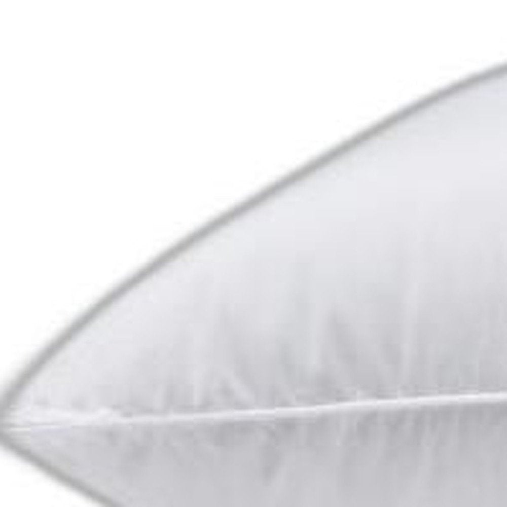 Premium Lux Siberian Down Standard Size Medium Pillow on a white background
