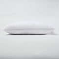 Premium Lux Siberian Down Queen Size Medium Pillow on a white background