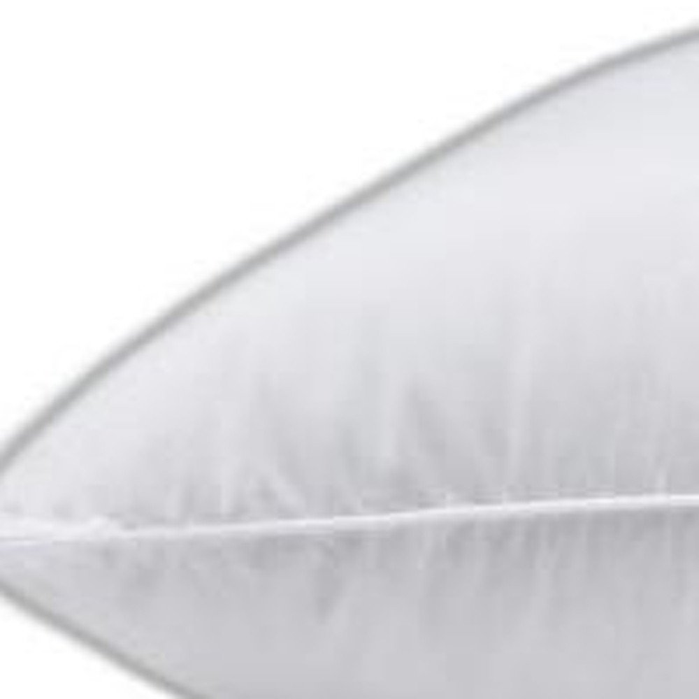 Premium Lux Siberian Down Queen Size Medium Pillow on a white background