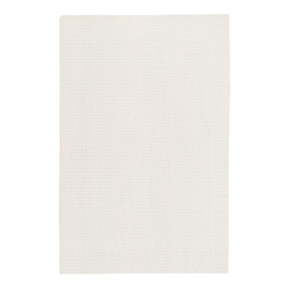 8' X 11' Beige Non Slip Rug Pad. Rug pad isolated on a plain white background, in a beige finish.