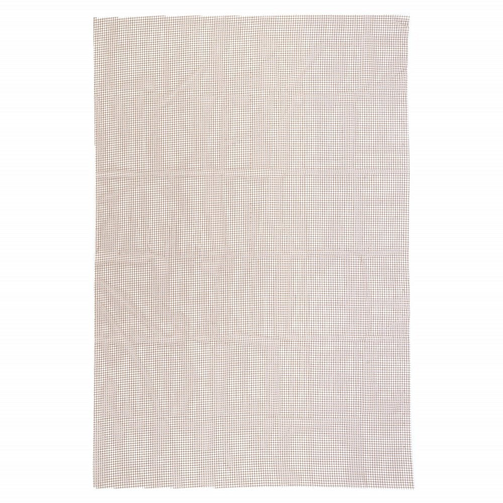 8' x 10' Brown Non Slip Indoor Outdoor Rug Pad