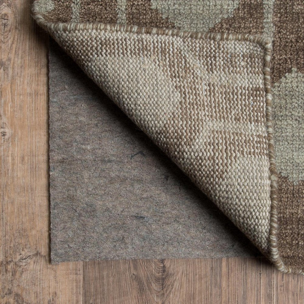 8' x 10' Gray Non Slip Rug Pad - 6' Round