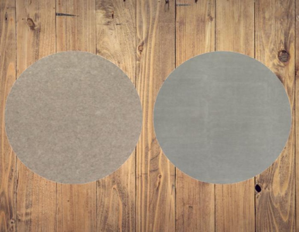 8' x 10' Gray Non Slip Rug Pad - 6' Round