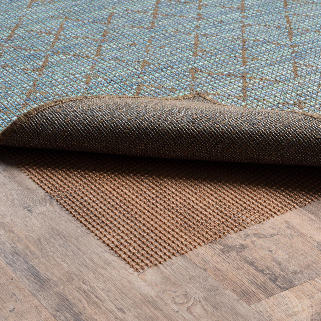 6' X 8' Brown Non Slip Indoor Outdoor Rug Pad