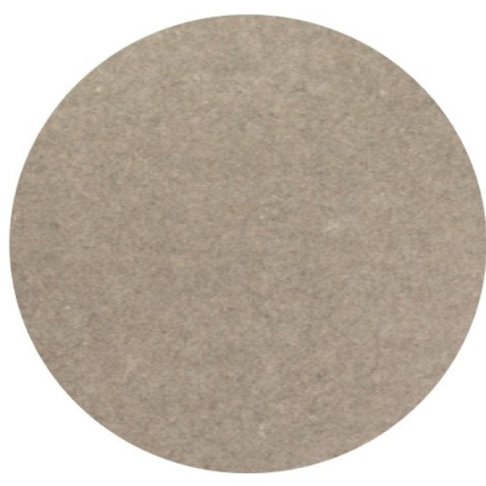 6' Round Gray Non Slip Rug Pad