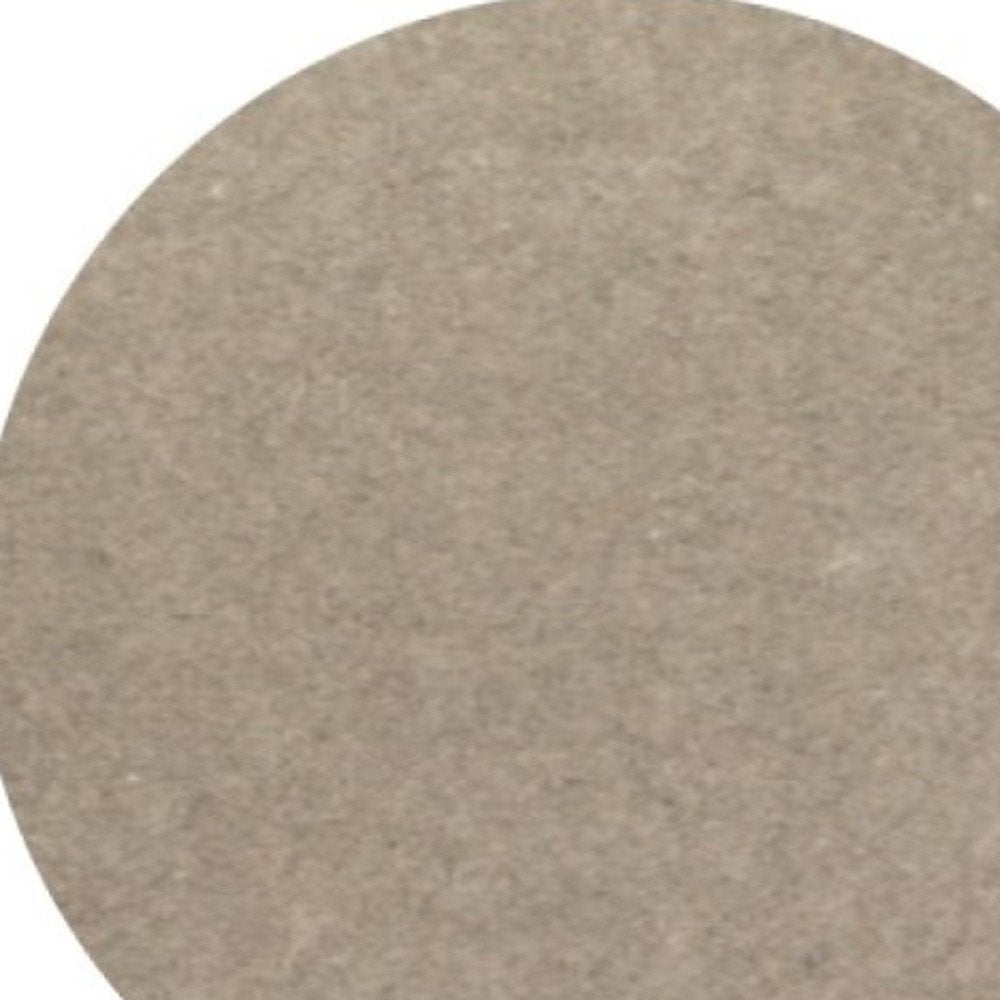 6' Round Gray Non Slip Rug Pad