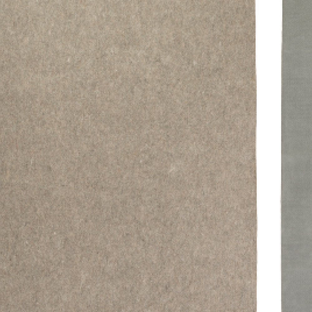 6' Round Gray Non Slip Rug Pad