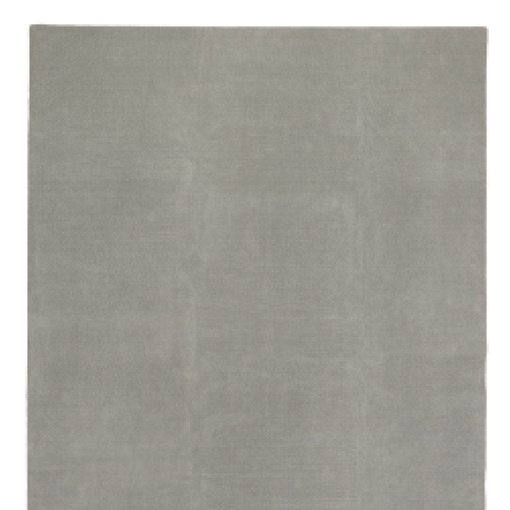 6' Round Gray Non Slip Rug Pad