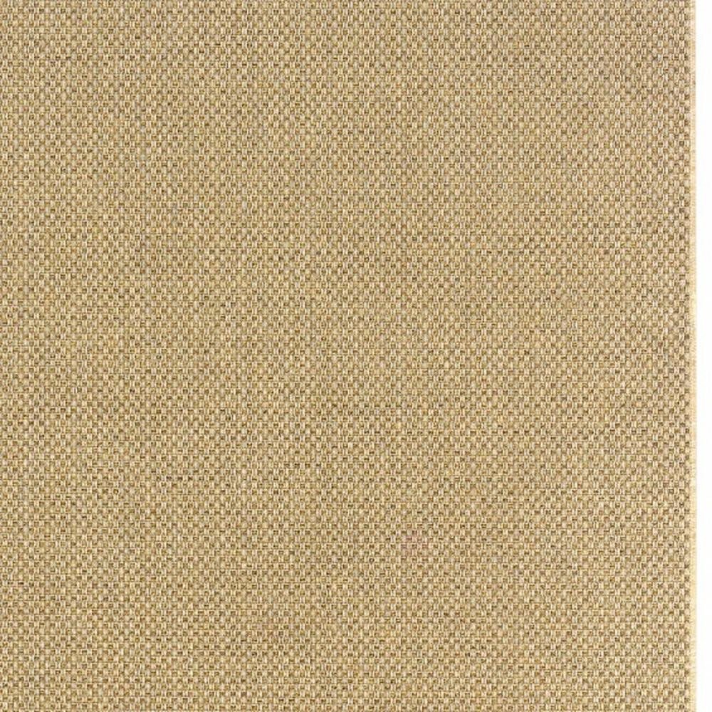 9' X 13' Beige Indoor Outdoor Area Rug